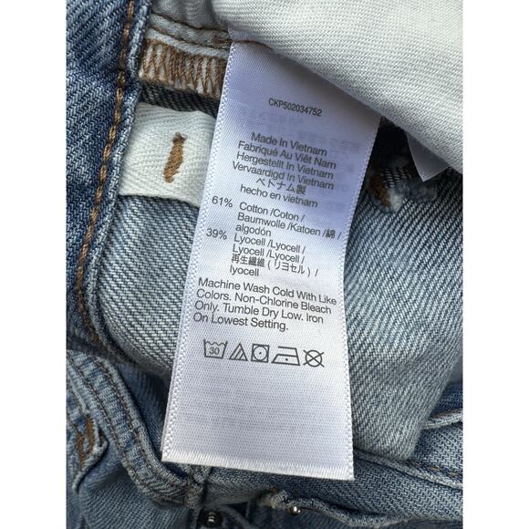 NWD Madewell The Dean Easy Straight Jeans Airy Denim Northridge Wash Size 29 - Picture 12 of 12